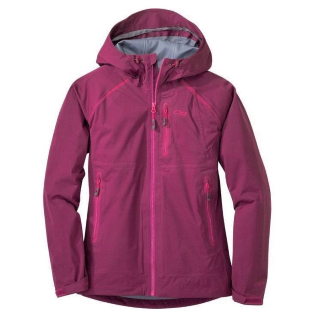 EUC Outdoor Research Clairvoyant Jacket
Plum Size Small Retail $325.00